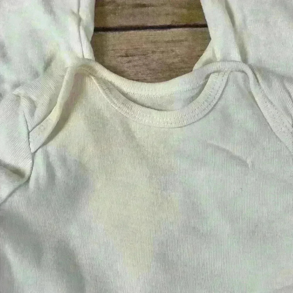 White 3 Month Carter’s Onesies - Picture 4 of 7